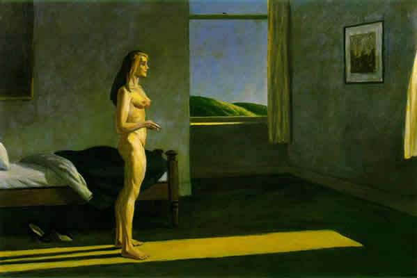 a woman in the sun hopper 1961