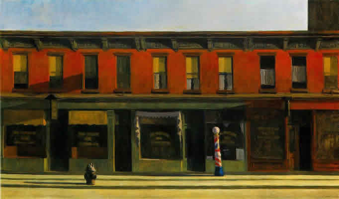 early sunday morning hopper 1930