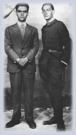 Federico García Lorca y Salvador Dalí