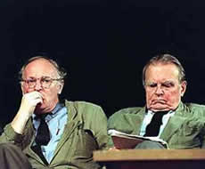 Czeslaw Milosz con Joseph Brodsky