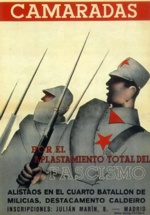 Cartel contra el fascismo